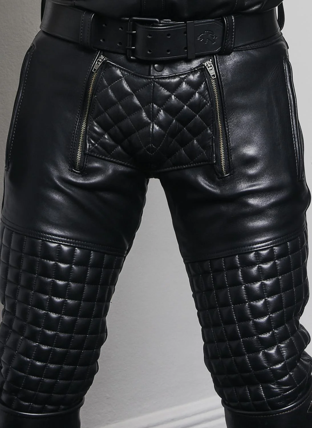 Longhorn Leather Jeans // Made to Order - Image 5