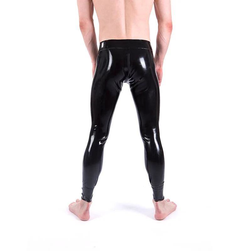 Fitted Rubber Leggings, All-round Zip // Made to Order - Image 2